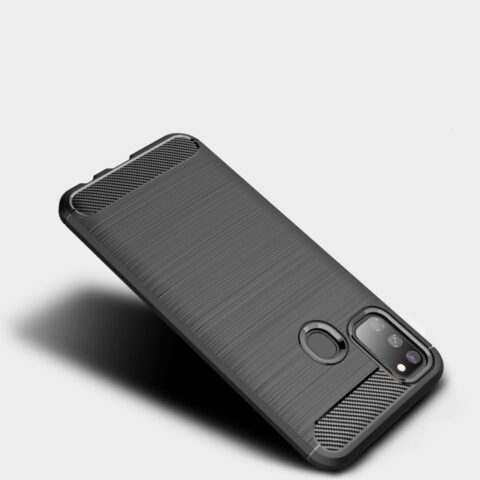 3 TECH-PROTECT TPUCARBON crna maskica za Samsung GALAXY M21 - Slika 4