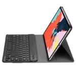 Bluetooth tipkovnica / torbica za iPad 9.7″ 2017-18 (5/6/7/8/9) iPad Pro 9.7 iPad Air 2 (crna)