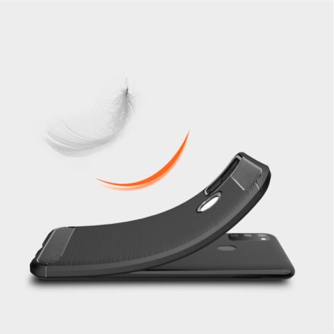 5 TECH-PROTECT TPUCARBON crna maskica za Samsung GALAXY M21 - Slika 6