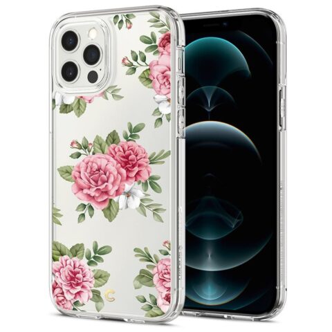SPIGEN CYRILL CECILE zaštita za iPHONE 12 / 12 PRO (PINK FLORAL) - Slika 1
