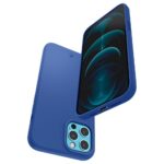 SPIGEN CYRILL SILICONE zaštita za iPHONE 12/12 PRO (NAVY) - Slika 7