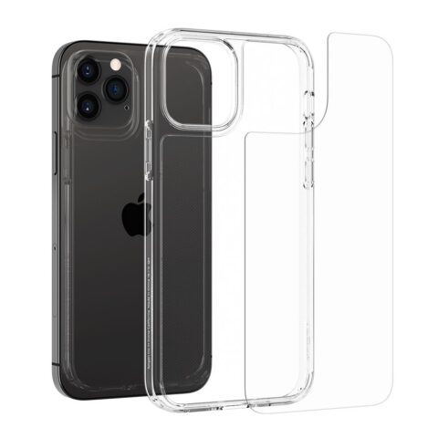 3 SPIGEN QUARTZ HYBRID zaštita za iPHONE 12/12 PRO (CRYSTAL CLEAR) - Slika 4