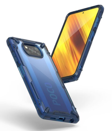 RINGKE FUSION X zaštita za XIAOMI POCO X3 NFC (space blue) - Slika 5