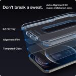 SPIGEN GLAS.TR ”EZ FIT” 2 komada za iPHONE 12 PRO MAX - Slika 3