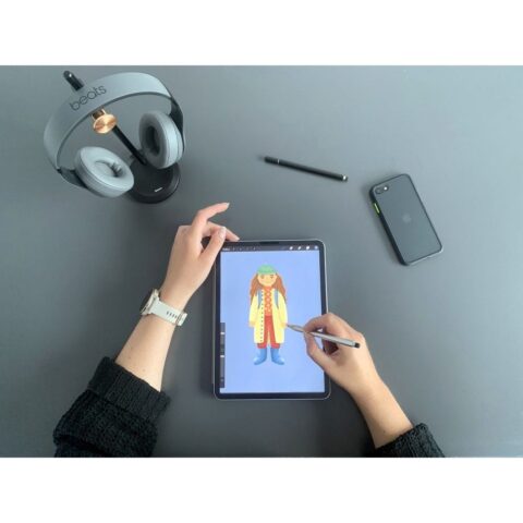 TECH-PROTECT MAGNET STYLUS olovka univerzalna za mobitele, iPad, TAB uređaje (crna) - Slika 5