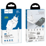 HOCO strujni punjač - 2.1A 1x USB + micro USB Kabel N2 (bijeli)
