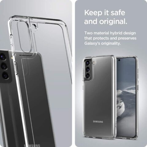 12 SPIGEN ULTRA HYBRID zaštita za Samsung GALAXY S21+ PLUS (CRYSTAL CLEAR) - Slika 12