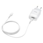 HOCO strujni punjač - 12W (2.4A) 2x USB + micro USB kabel N4 (bijeli) - Slika 4