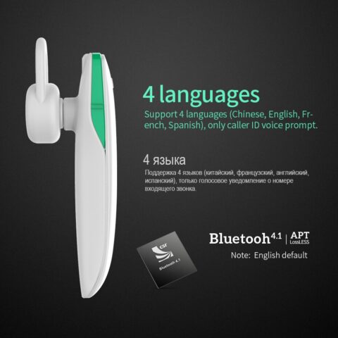 2 Handsfree slušalica sa mikrofonom HOCO, Bluetooth, 50 mAh, 4 h - E1 - Slika 5