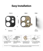 RINGKE CAMERA STYLING zaštita za kameru iPHONE 12 MINI (GREY) - Slika 4