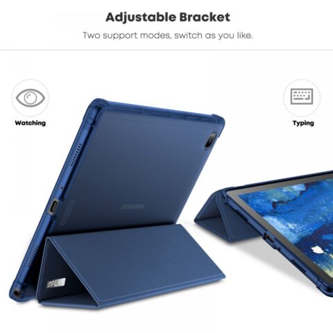 3 INFILAND SMART STAND zaštita za Samsung GALAXY TAB A7 10.4 T500/T505 plava - Slika 4