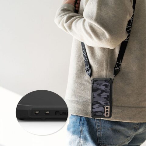 RINGKE FUSION X zaštita za Samsung GALAXY S21+ PLUS (CAMO BLACK) - Slika 5