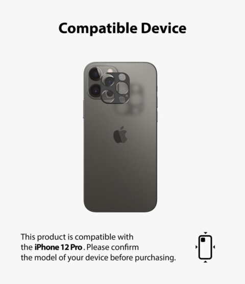 RINGKE CAMERA STYLING zaštita za kameru iPHONE 12 PRO MAX (GREY) - Slika 6