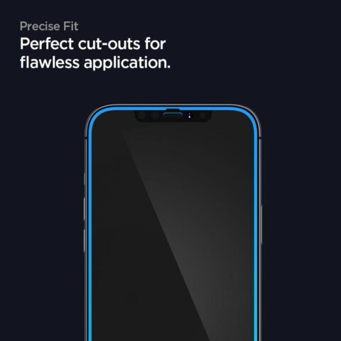 6 SPIGEN GLASS.TR kaljeno staklo za iPHONE 12 / 12 PRO (PRIVACY) - Slika 4