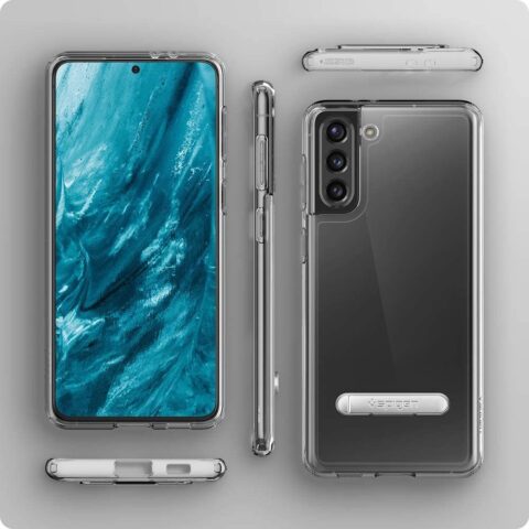 7 SPIGEN ULTRA HYBRID ”S” zaštita za Samsung GALAXY S21+ PLUS (CRYSTAL CLEAR) - Slika 7