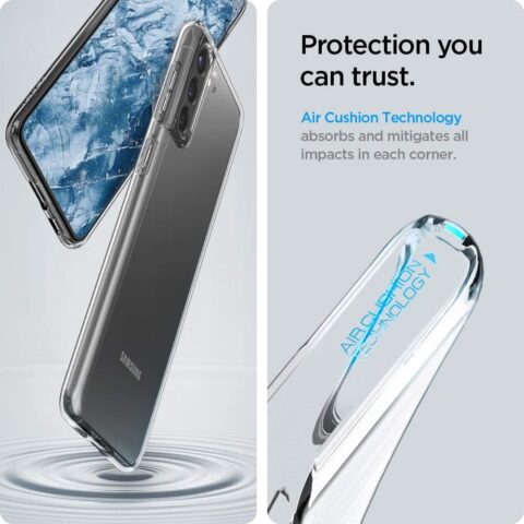 9 SPIGEN LIQUID CRYSTAL zaštita za Samsung GALAXY S21+ PLUS (CRYSTAL CLEAR) - Slika 9