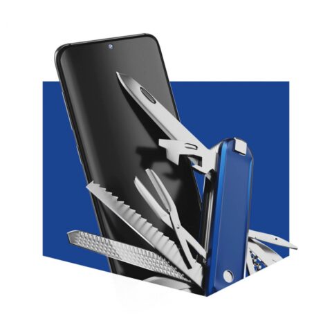 112895 3MK Silver Protect+ antibakterijska zaštita zaslona za Samsung Galaxy S21 - Slika 5