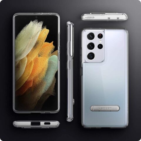 SPIGEN ULTRA HYBRID "S" zaštita za Samsung GALAXY S21 ULTRA (CRYSTAL CLEAR) - Slika 9