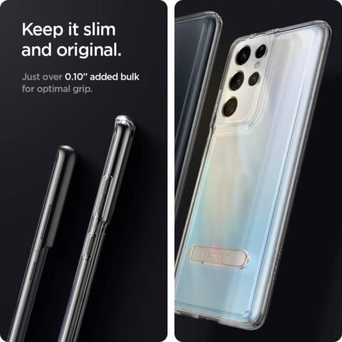 SPIGEN ULTRA HYBRID "S" zaštita za Samsung GALAXY S21 ULTRA (CRYSTAL CLEAR) - Slika 11
