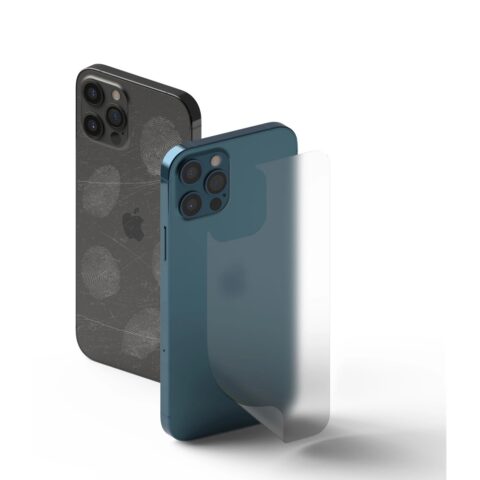 2x Ringke Invisible Defender Back Protector Matte iPhone 12/12 Pro - Slika 4