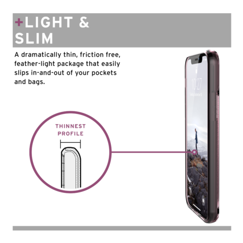 UAG Urban Armor Gear Lucent [U] Apple iPhone 12 Pro Max (Dusty Rose) - Slika 4