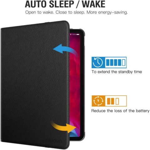 4 Rotirajuća torbica za iPad PRO 12.9 2018/2020 + kaljeno staklo (opcija) - Slika 5