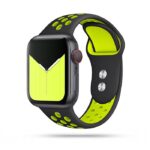 TECH-PROTECT Soft Band narukvica za APPLE WATCH 2/3/4/5/6/7/SE (44/45mm) CRNA/LIME