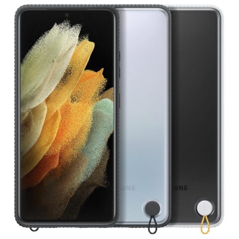 Zaštitna prozirna maska za Samsung Galaxy S21 Ultra crna EF-GG998CBEGWW - Slika 8