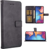 Samsung A21E preklopna book torbica CRNA