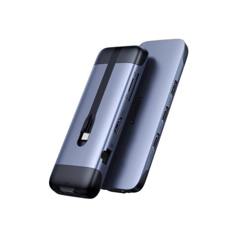 Multifuncionalni HUB adapter UGREEN 9 u 1 USB-C to HDMI 4K, FHD, VGA, 3x USB 3.0, PD, SD/TF, USB-C - Slika 2