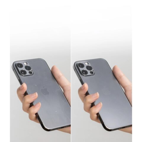 2x Ringke Invisible Defender Back Protector Matte iPhone 12/12 Pro - Slika 9