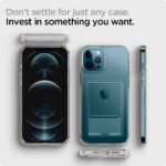 SPIGEN CRYSTAL SLOT zaštita iPHONE 12 PRO MAX (CRYSTAL CLEAR) - Slika 14