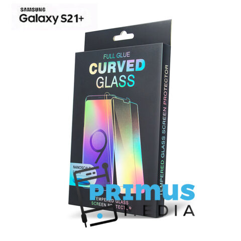 NANO OPTICS kaljeno staklo sa UV ljepilom i UV LAMPOM za SAMSUNG S21+ PLUS - Slika 1