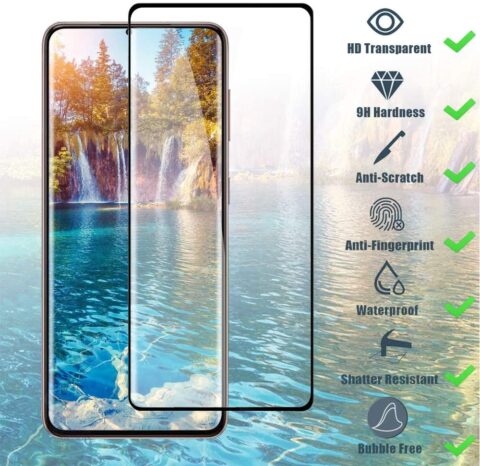 5D kaljeno staklo za Samsung S21+ PLUS - FULL COVER - Slika 3