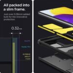 SPIGEN TOUGH ARMOR za Samsung GALAXY A72 - Slika 4