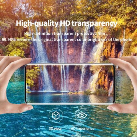 5D kaljeno staklo za Samsung S21+ PLUS - FULL COVER - Slika 4