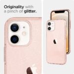 SPIGEN LIQUID CRYSTAL zaštita za iPHONE 12 MINI (GLITTER ROSE) - Slika 12