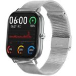 Smartwatch Fitness Tracker pametni sat "Athletic" Silver Milanese