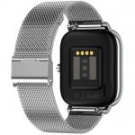 Smartwatch Fitness Tracker pametni sat "Athletic" Silver Milanese - Slika 8