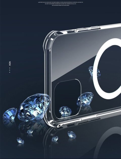 Clear Magnetic Case MagSafe zaštita za iPhone 12 mini - Slika 2