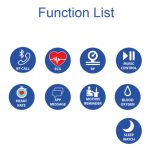 Smartwatch Fitness Tracker pametni sat "Athletic" Silver Milanese - Slika 2