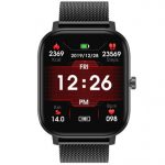 Smartwatch Fitness Tracker pametni sat "Athletic" Black Milanese - Slika 4