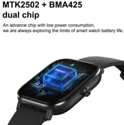 6 Smartwatch Fitness Tracker pametni sat "Athletic" Silver Milanese - Slika 4