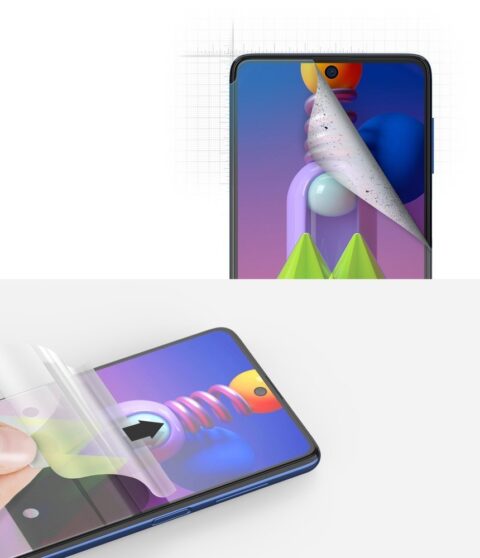 10 RINGKE DUAL EASY 2x zaštitne folije za Samsung Galaxy M51 - Slika 4