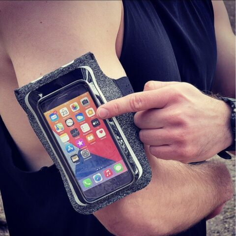 2 TECH-PROTECT G10 UNIVERZALNI SPORT ARMBAND (traka za ruku) (CRNA/LIME) - Slika 8