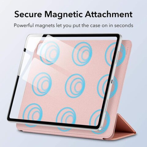 4 ESR REBOUND MAGNETIC zaštita za iPAD PRO 11 2020/2021/2022 (ROSE GOLD) - Slika 3