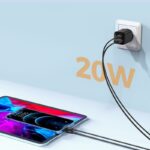 JOYROOM L-QP207 2-PORT brzi punjač PD20W/QC3.0 - Slika 3