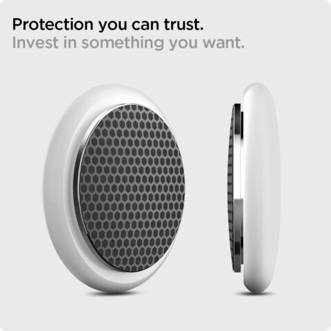 4x Matte Spigen AirSkin Shield hidrogel film za Apple AirTag (KARBON) - Slika 13