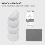 4x Matte Spigen AirSkin Shield hidrogel film za Apple AirTag (prozirna) - Slika 14