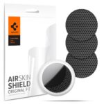 4x Matte Spigen AirSkin Shield hidrogel film za Apple AirTag (KARBON)